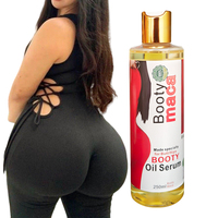 Crème d'Augmentation des Fesses Maca Naturelle de Marque Privée, Huile d'Agrandissement des Fesses Ultime à la Maca, Ensemble 2 Pièces pour un Fessier Volumineux