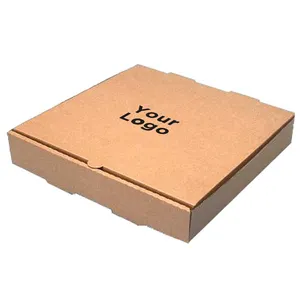 Caja para pizza atacado caixas onduladas descartáveis takeaway embalagem personalizada pizza caixas