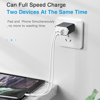 Chargeur mural USB intelligent Schitec prêt à expédier avec prise américaine chargeur de téléphone portable chargeur multiport en gros pour drone