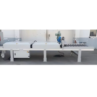 Machine de fabrication de portes en HDF pour le travail du bois, ligne de lamination automatique de panneaux de porte, ligne de lamination de porte avec colle PUR (personnalisable)