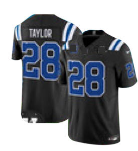 Camiseta de Fútbol Americano Masculina de los Indianapolis 84, Tyler Warren 17, Daniel Jones 28, Taylor, Uniforme de Fútbol Bordado de Alta Calidad - Product Image 2