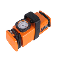 Compresseur d'air de voiture DC 12V/AC110-230v gonfleur de pneu de voiture pompe à pneu portable pompe à air en plastique