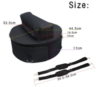 Housse de transport durable pour caisse claire Oxford 14 pouces, fabriquée en usine