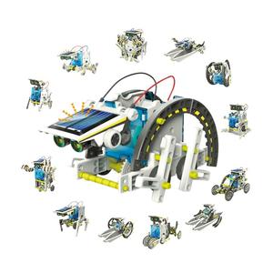 Robot solaire 13 en 1, bricolage, petite production pour les élèves du primaire et du secondaire, assemblage <span class=keywords><strong>de</strong></span> <span class=keywords><strong>jouets</strong></span> solaires, voiture à assembler, 6 en 1 - Product Image 1