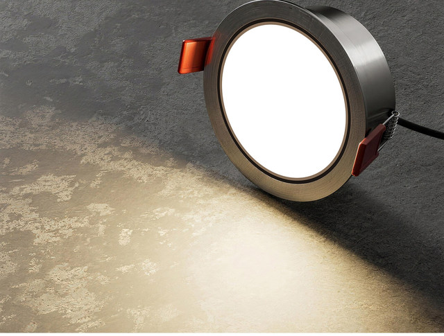 Trimless Recessed Mounted LED Downlight High Brightness Dimmable Narrow Frame Commercial Office Shop Ceiling Lighting System