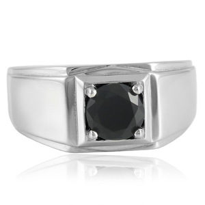 Geometric Zircon <b>Ring</b> Women's Stainless Steel Everyday Wear Punk Style - Product Image 3