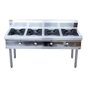 Fornello <span class=keywords><strong>a</strong></span> <span class=keywords><strong>Gas</strong></span> Commerciale <span class=keywords><strong>a</strong></span> 468 Bruciatori in Acciaio Inossidabile <span class=keywords><strong>a</strong></span> Risparmio Energetico, Incasso, <span class=keywords><strong>a</strong></span> <span class=keywords><strong>Gas</strong></span> Naturale, con Bruciatori Multipli, per <span class=keywords><strong>Cucina</strong></span> - Product Image 4