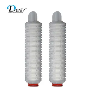 0.22 Micron Absolute Filters High Purity PTFE Liquid Filter Cartridges For Wine Filtration And Steam Filtration