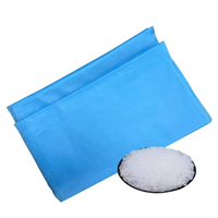 Blaues Atmungsaktives Wasserdichtes Antistatisches Spunbond 100% Reines Polypropylen in China Hergestelltes 3-Lagiges Windelmaterial Vliesstoff