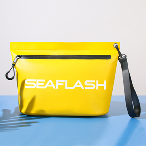Commercio all'ingrosso 500D Pvc a prova di Make Up <span class=keywords><strong>borsa</strong></span> sigillata <span class=keywords><strong>nuoto</strong></span> cosmetico asciutto impermeabile <span class=keywords><strong>borsa</strong></span> per la spiaggia - Product Image 3