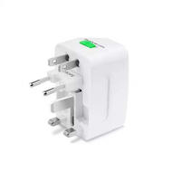 Mini tout en un chargeur de voyage universel dans le monde adaptateur secteur AU US UK EU convertisseur prise de Conversion