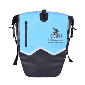 Xe Đạp Du lịch bánh xe Túi yên xe đạp pannier khung đuôi túi phía sau túi chống thấm nước