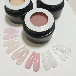 AILANUO Base Gel Builder 2 in 1 Sticky Adhesive Nude Color <b>Nail</b> <b>Extension</b> Gel Hard Builder <b>Nail</b> Gel HEMA TPO Free - Product Image 1
