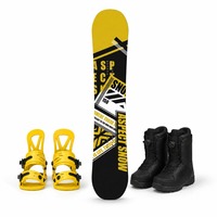 Planche à neige Freestyle Ride Wind pour adultes, sport d'hiver - Écologique, durable, construction en bois sandwich ABS et fibre de verre, 153 cm