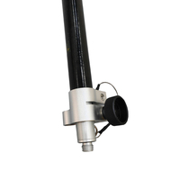 Enquête de haute qualité GNSS RTK aluminium fibre de carbone pôle prisme GPS pôle 2.2m GPS RTK pôle