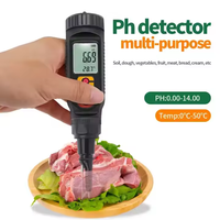Le plus récent thermomètre numérique de testeur de PH alimentaire pour le pain et les fruits de viande du sol
