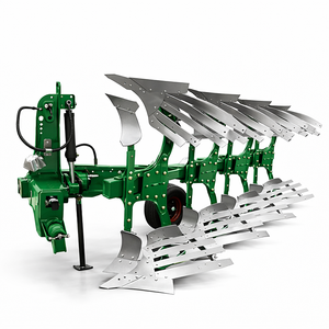 Heavy Duty Hydraulic 3-Point Hitch Mounted 1LF-435 Tractor Reversible Plow for Agricultural Soil Tillage and <b>Farming</b> - Product Image 4