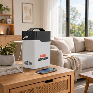 Station d'alimentation portable 1000Wh, équipée d'une batterie LiFePO4 au phosphate de fer et de lithium de 200W 300W, disponible en stock. - Product Image 5