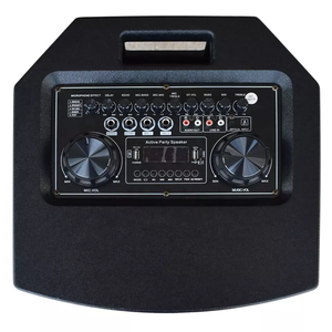 กลางแจ้ง12*2นิ้วลำโพงพรรคราคาใหญ่ที่มีแบตเตอรี่ขับเคลื่อน BT เสียงแบบพกพา ABS ลำโพงกลางแจ้ง - Product Image 4