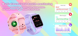 นาฬิกาสมาร์ทวอทช์เด็ก G71 พร้อมกล้องวิดีโอคอล กันน้ำ IP68 หน้าจอ <span class=keywords><strong>1</strong></span>.52 นิ้ว พร้อมฟังก์ชั่นเตือนดื่มน้ำ และเกมส์กว่า 20 เกม - Product Image 2