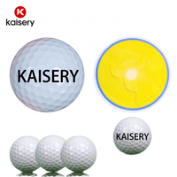 Balles de golf personnalisées avec logo imprimé, blanches, deux pièces, revêtement Surlyn, pour tournoi, vente en gros, OEM, durables, souples, balles de golf de tour.