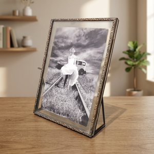 ARTISAN <b>DESIGN</b> Tabletop Picture <b>frame</b> made with Brass glass used for home decor showcase & storage Supplier from India - Product Image 1