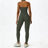 Fitnesskleidung für Frauen 2-teiliges Set Halter-Sport-BH Po-Formende Leggings Atmungsaktive Sportbekleidung für Training