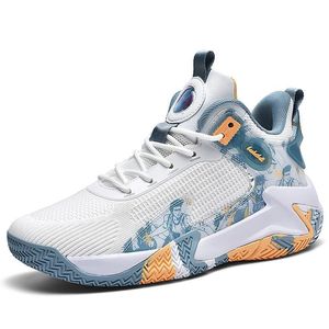 <span class=keywords><strong>Scarpe</strong></span> <span class=keywords><strong>da</strong></span> Basket <span class=keywords><strong>Alte</strong></span> <span class=keywords><strong>da</strong></span> Uomo Leggere Traspiranti in Tessuto Sneakers Sportive Professionali per Allenamento Outdoor Personalizzabili con Logo OEM - Product Image 1