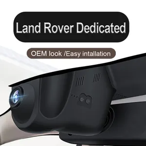กล้องติดรถยนต์4K ตัวบันทึกการขับรถผ่าน WiFi กล่องดำกล้องติดหน้ารถสำหรับ Land Rover Defender Freelander Evoque