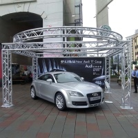 Exposition en plein air concert portable structure treillis mariage aluminium mobile dj éclairage treillis pour expositions
