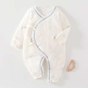 Mono de Algodón Suave y Delgado de 60g para Recién Nacidos, Diseño de Mariposa, Sin Costuras, de Algodón Puro, Cómodo, con Logotipo Personalizado - Product Image 5