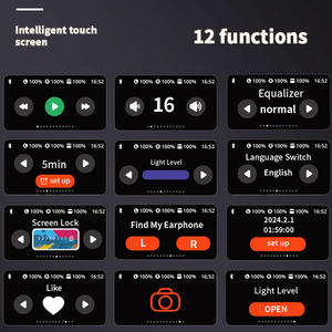 Mới Nhất Chất Lượng Cao Màn Hình Cảm Ứng TWS Earbuds Bt 5.3 Mini Trong Tai Tai Tai Nghe Tiếng Ồn Hủy Bỏ Thông Minh Điện Tử Tiện Ích JL LED - Product Image 6