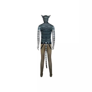 Costume Zentai personnalisé pour chat, costume intégral avec queue et oreilles, unisexe, pour fête d'Halloween, performance - Product Image 4