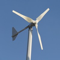 Éolienne haute efficacité 10 kW pour maison hors réseau, fonctionnant sur batterie et sur réseau, générateur éolien 5 kW avec contrôleur 220 V 380 V