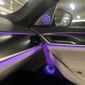 Éclairage d'ambiance pour voiture Rhythm Original avec système audio amélioré, contrôle par écran d'origine pour l'éclairage <span class=keywords><strong>intérieur</strong></span> de voiture <span class=keywords><strong>BMW</strong></span> - Product Image 1