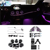 Éclairage ambiant LED pour voiture RGB 64 couleurs, lumière LED musicale pour voiture pour Mercedes-Benz Classe A W176 CLA C117 GLA X156
