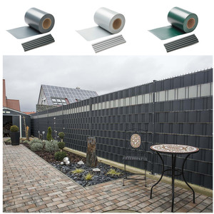 Antil-UV 19cm x 35m avec 20Clips Pvivacy Garden Screen Tape with Clips PVC Plastic Pvc Coated Custom Garden Clôture - Product Image 1