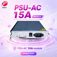 Módulo de Fuente de Alimentación CA PSU-AC 15A, Entrada 100V-240V, Unidad de Alimentación para Telecomunicaciones de Montaje en Rack con Indicadores ALM RUN