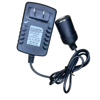 Adaptateur secteur 220V vers 12V2A, convertisseur allume-cigare voiture-prise domestique, convertisseur pour ventilateur de voiture, alimentation à découpage 24W