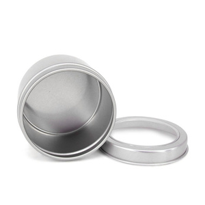 Bán Buôn Vòng Hộp Trà Vòng Hộp Quà Tặng Thiếc Nhôm Nến Tin <span class=keywords><strong>Container</strong></span> 15Ml 30Ml 50Ml 60Ml 100Ml 120Ml 150Ml Nhôm Jar Tin - Product Image 5