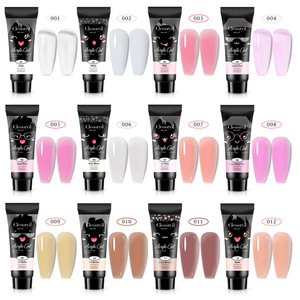 Kit de gel acrylique professionnel 15ml 30ml UV Cleoorvil 12 couleurs - Ensemble d'extension de gel poly pour ongles pour <span class=keywords><strong>nail</strong></span> <span class=keywords><strong>art</strong></span> DIY et salon - Product Image 2