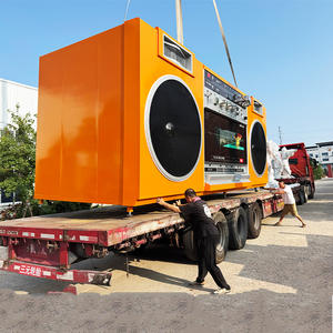 <b>Radio</b> Container Trailer Movable Kiosk Scenic Spot Space Capsule Micro-Dormitory <b>Small</b> House B & B - Product Image 5