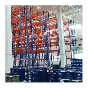 VNA Pallet Industrial Storage Boltless Shelf Adjustable Steel Adjustable Narrow Aisle Stacking Rack