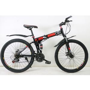 <span class=keywords><strong>Bicicleta</strong></span> de Montaña Plegable con Cuadro de Acero, Frenos de Disco y 21 Velocidades, Llanta de Aleación de <span class=keywords><strong>26</strong></span> Pulgadas, Fábrica de Tianjin - Product Image 1