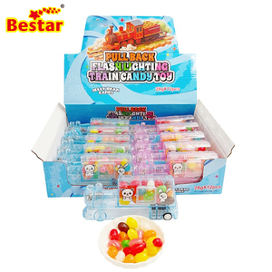 BESTAR Tren de juguete con linterna para niños, dulces con sabor a frutas, caramelos duros, regalo para bolsas de cumpleaños - Product Image 1