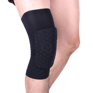 Genouillères de protection anti-collision en nid d'abeille pour volley-ball et basketball, respirantes, antidérapantes et compressives - Product Image 1