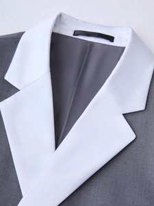 Costume <span class=keywords><strong>de</strong></span> <span class=keywords><strong>queue</strong></span>-<span class=keywords><strong>de</strong></span>-<span class=keywords><strong>pie</strong></span> pour <span class=keywords><strong>homme</strong></span>, 2 pièces, coupe ajustée, croisé, pour bals <span class=keywords><strong>de</strong></span> promo, concerts et mariages - Product Image 5