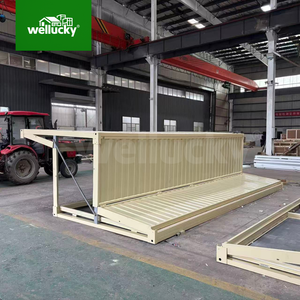 Casa Contenedor Plegable <span class=keywords><strong>de</strong></span> los Años 60, Casa Contenedor <span class=keywords><strong>de</strong></span> Plegado Rápido, Barracas Temporales <span class=keywords><strong>de</strong></span> Alta Resistencia para la Construcción Ferroviaria, Casa Móvil - Product Image 3