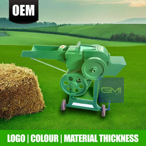 Máquina de alimentación de ganado de granja de alto rendimiento súper resistente 1000 kg/h, nueva trituradora de hierba, cortador de paja, motor forestal - Product Image 2