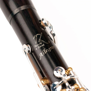 Clarinete RZ checo, nuevo listado, clarinete de ébano con clarinete de tono BB, serie Allegro, varias opciones disponibles - Product Image 5
